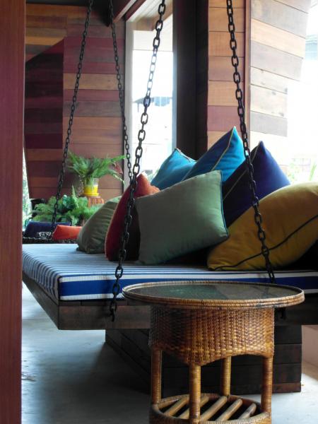 Interior with Floating Sofa