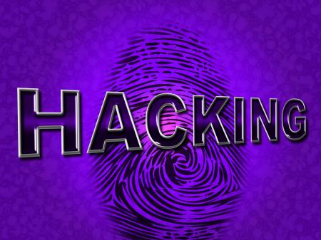 Internet Hacking Represents World Wide Web And Attack