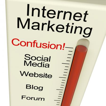 Internet Marketing Confusion Shows Online SEO Strategy And Development