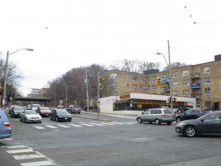 Intersection of Bathurst and Eglinton, 2013 04 09 -br