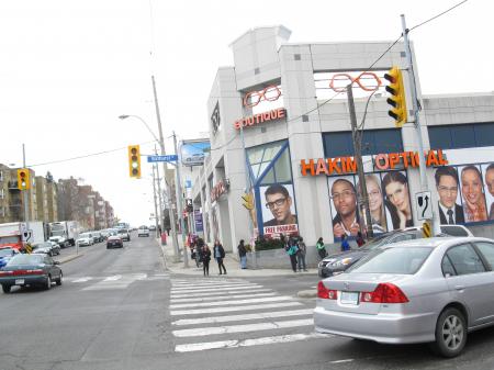 Intersection of Bathurst and Eglinton, 2013 04 09 -cb