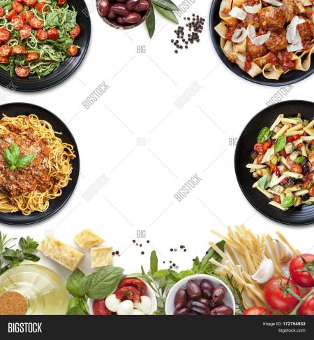Italian food background