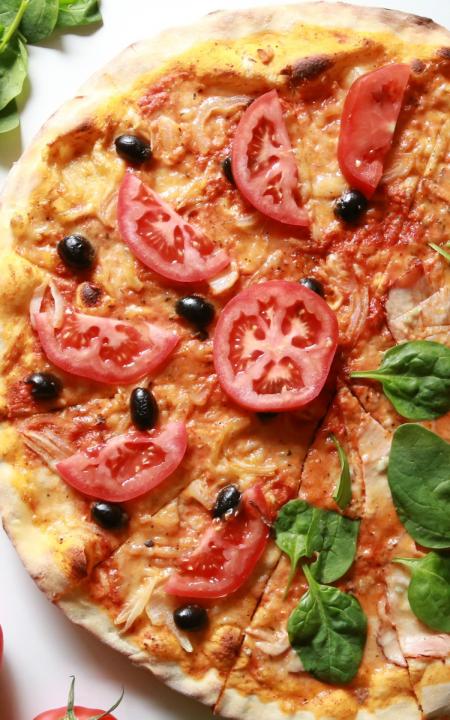 Italian food background