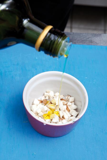 Italian food background