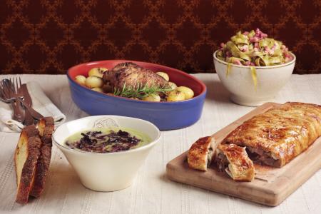 Italian food background