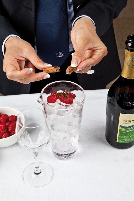 Italian food background