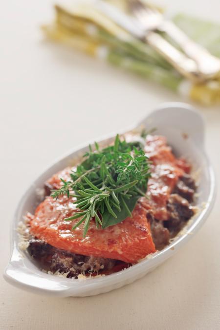 Italian food background