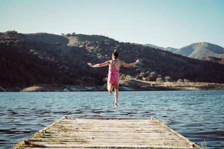 Jumping in the Water