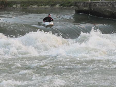 Kayaking in the River