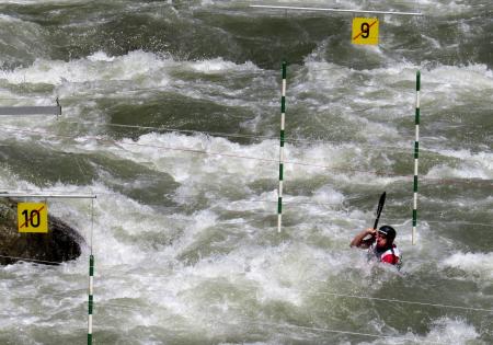 kayaking in the River