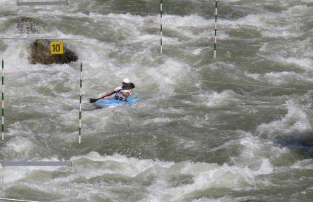 kayaking in the River