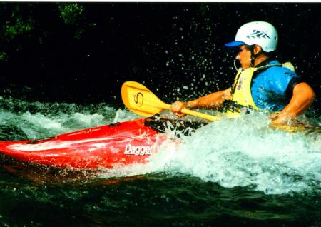 Kayaking in the River