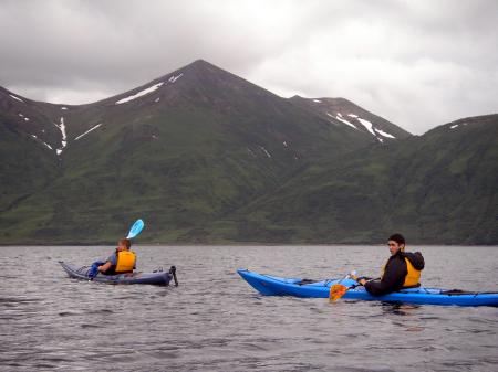 Kayaking in the River