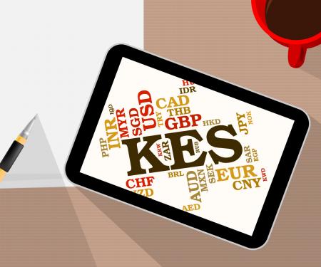 Kes Currency Shows Foreign Exchange And Banknotes