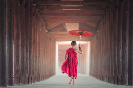 Kid with the Umbrella