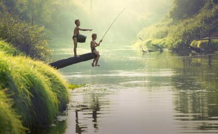 Kids Fishing