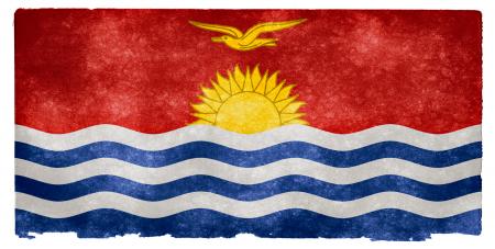 Kiribati Grunge Flag