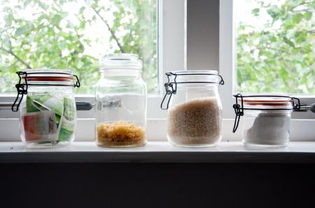 kitchen jars