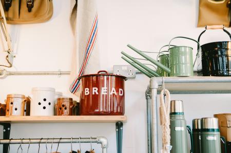 Kitchenware on Side Tables