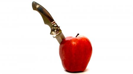 Knife in Apple