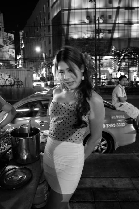 Ladyboy in Sukhumvit Road, Bangkok