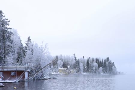 Lake In Winters