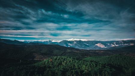 Landscape Photo of Green Mountains