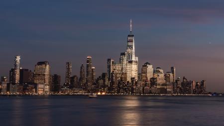 Landscape Photo of New City Buildings during Sunset Time