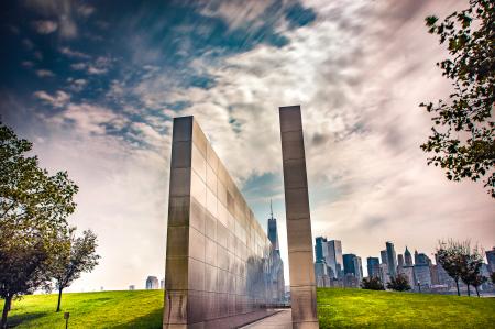 Landscape Photography of Two Walls