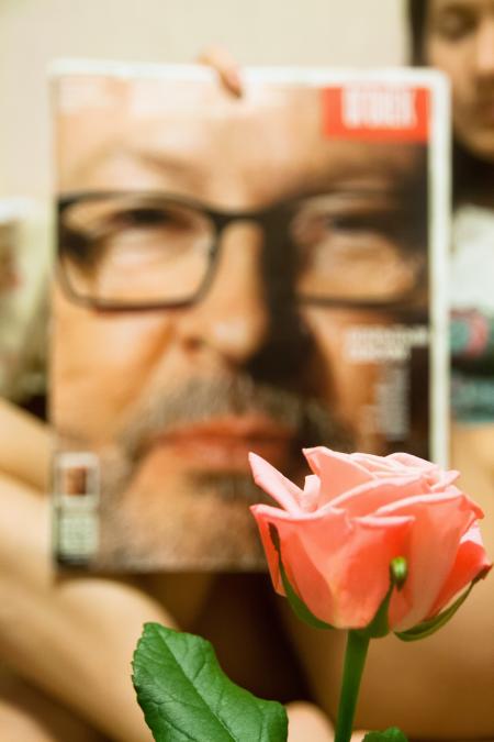 Lars Trier's Nose smells rose