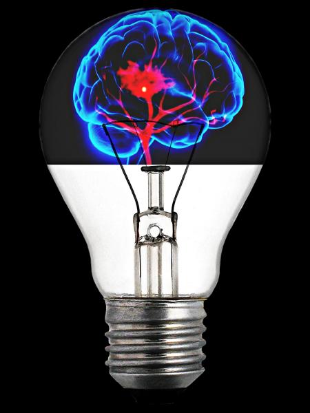 Light Bulb with Brain