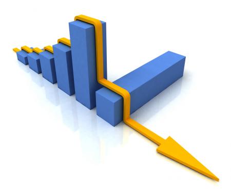 Line Over Bar Chart Shows Profit Follows Budget