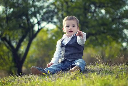 Little Boy in the Park