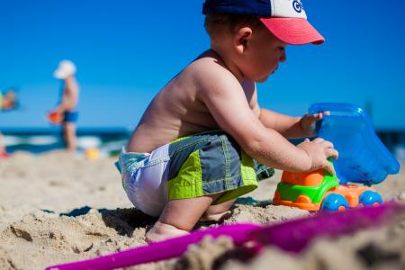 Little Boy on the Beach