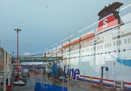 Loading dock for Stena Danica 1