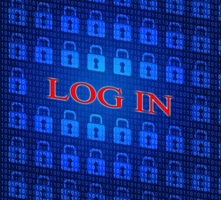 Log In Indicates World Wide Web And Encryption