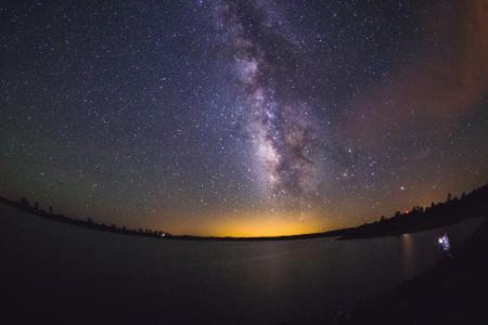 [Lonely Speck] Milky Way over Ashurst Lake