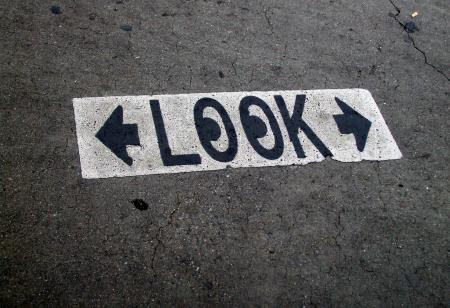 Look Before Crossing