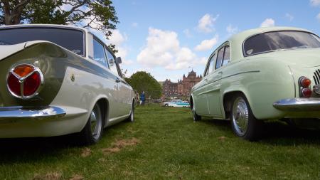 Lotus Cortina, Renault Dauphine and Nash Metropolitan