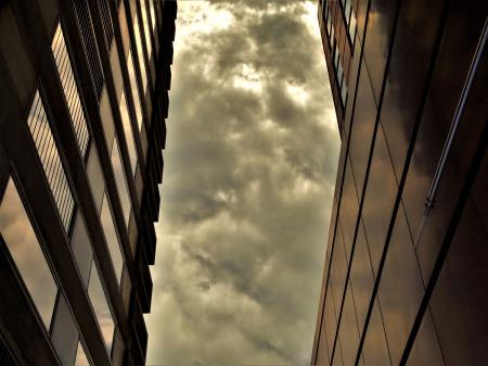 Low Angle of Brown High-rise Building