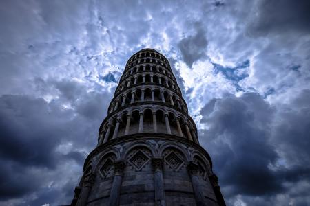 Low Angle Photo of Grey Concrete Tower