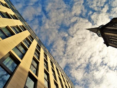 Low-angle Photography of Concrete Building