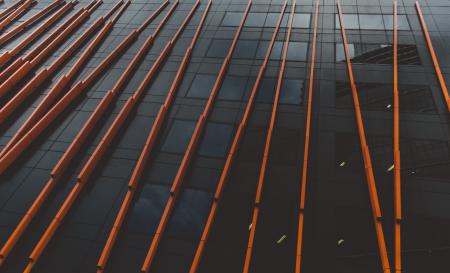 Low-angle Photography of Glass Building