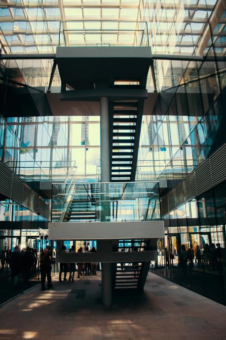 Low Angle Photography of Glass Building