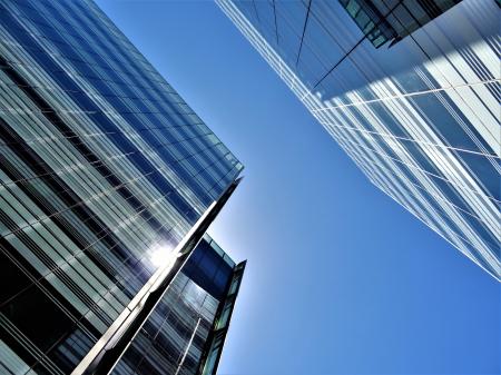 Low Angle Photography of High Rise Buildings