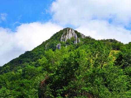 Low-angle Photography of Mountain