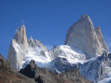 Low Angle Photography of White Mountain White Clear Blue Sky
