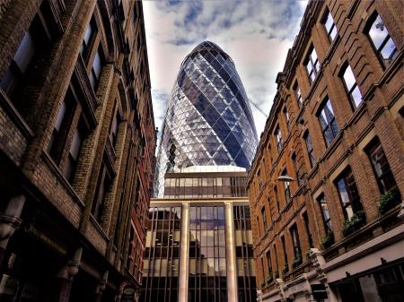 Low Angle Shot of Buildings