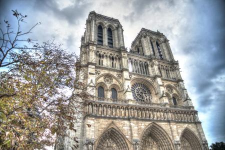 Low Angle Shot of the Cathedral