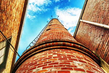 Low Angle View of Brown Bricks Tower